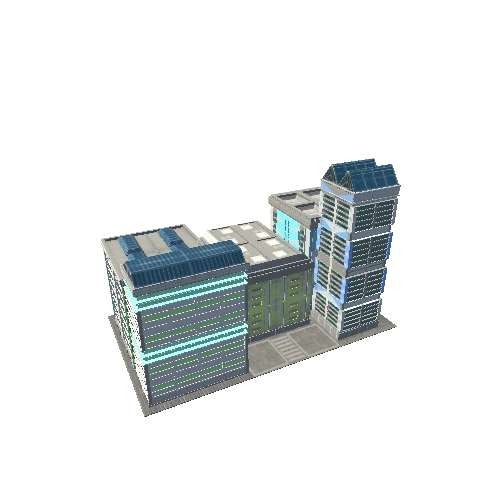 M_Low Poly Building Assets_11 Variant